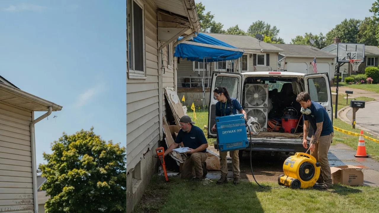 Ceiling Leak Cleanup in Bucksport, ME near me