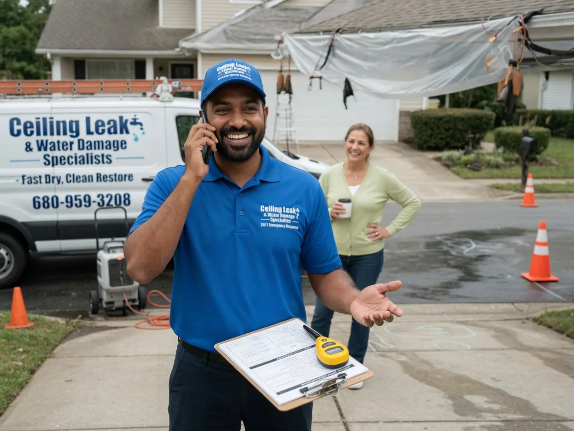 Ceiling Leak Cleanup Bucksport, ME FAQs